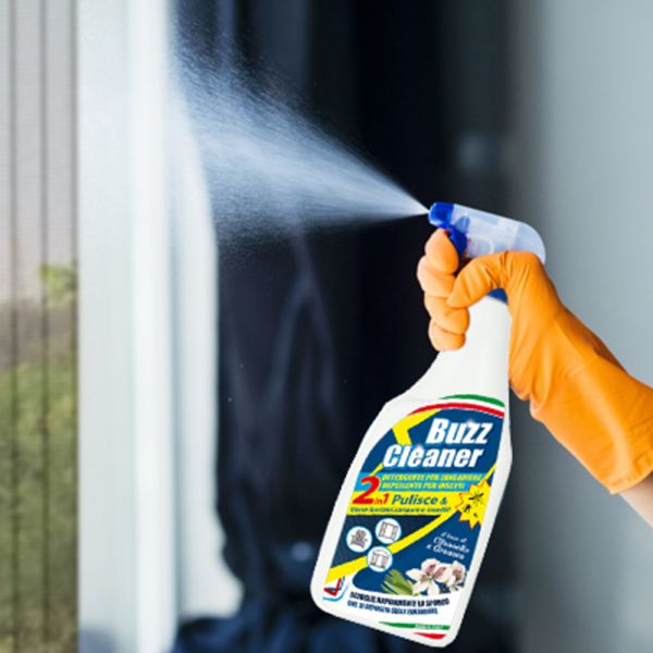 BUZZ CLEANER - Spray repellente per pulizia zanzariere